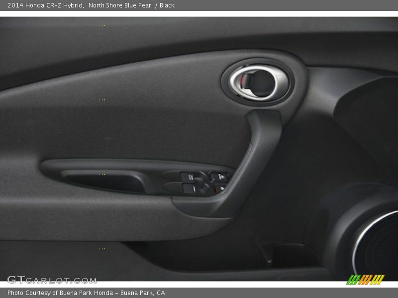 North Shore Blue Pearl / Black 2014 Honda CR-Z Hybrid
