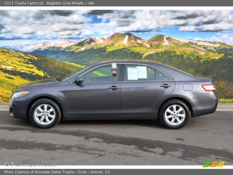 Magnetic Gray Metallic / Ash 2011 Toyota Camry LE