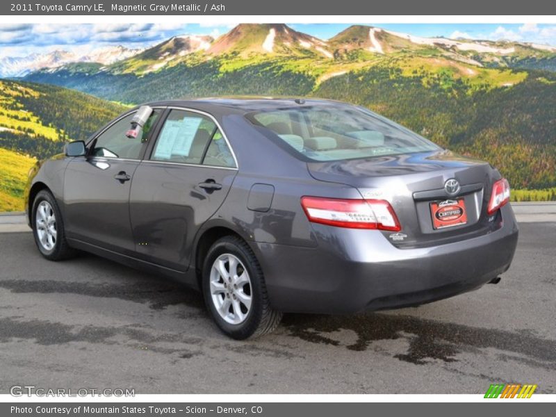 Magnetic Gray Metallic / Ash 2011 Toyota Camry LE
