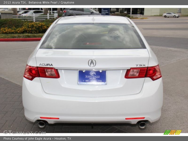 Bellanova White Pearl / Graystone 2013 Acura TSX