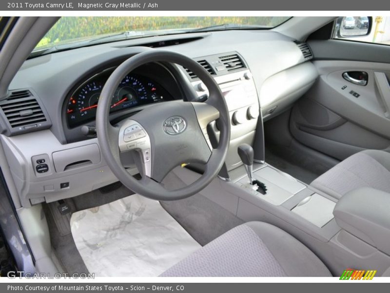 Magnetic Gray Metallic / Ash 2011 Toyota Camry LE