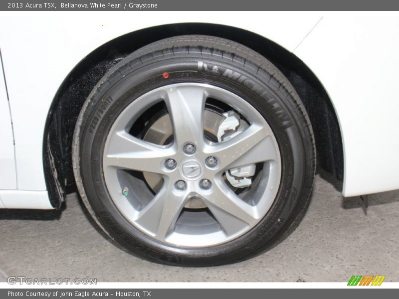 Bellanova White Pearl / Graystone 2013 Acura TSX