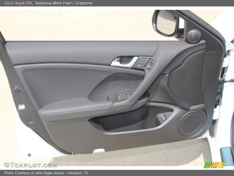 Bellanova White Pearl / Graystone 2013 Acura TSX