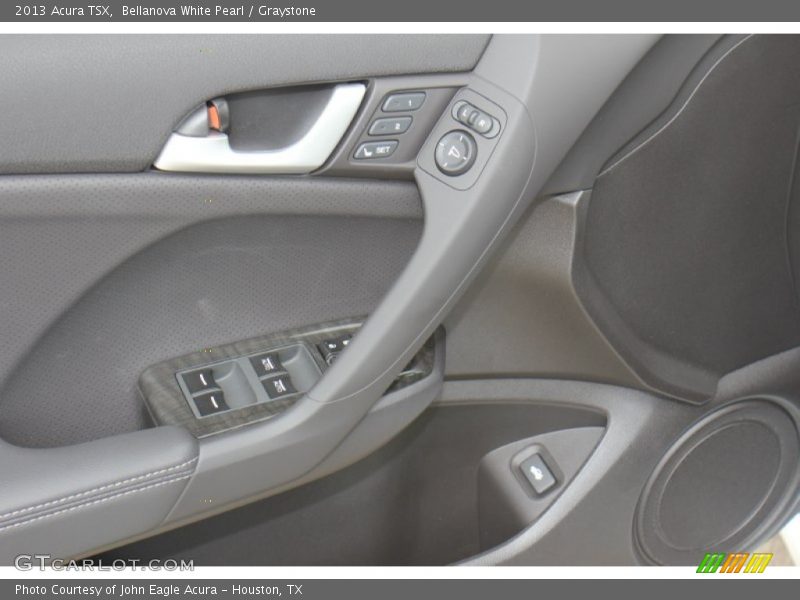 Bellanova White Pearl / Graystone 2013 Acura TSX