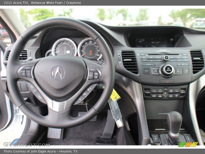 Bellanova White Pearl / Graystone 2013 Acura TSX