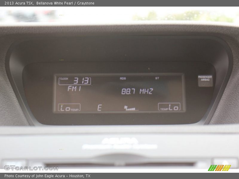 Bellanova White Pearl / Graystone 2013 Acura TSX