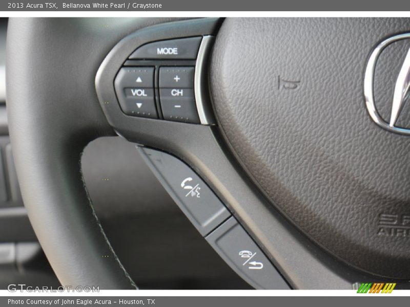 Bellanova White Pearl / Graystone 2013 Acura TSX