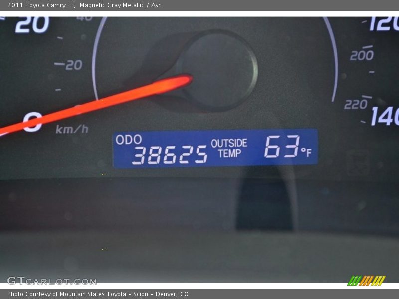 Magnetic Gray Metallic / Ash 2011 Toyota Camry LE
