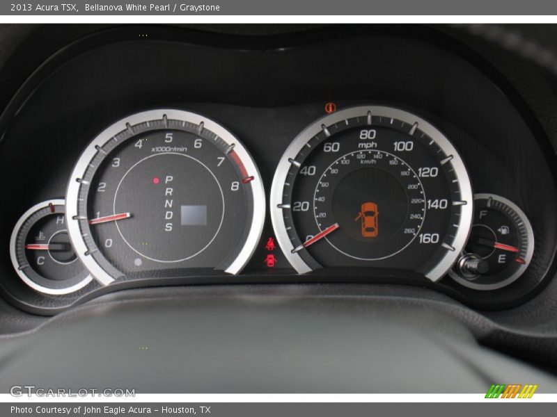Bellanova White Pearl / Graystone 2013 Acura TSX