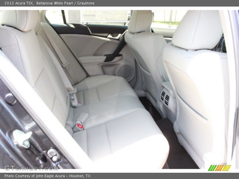 Bellanova White Pearl / Graystone 2013 Acura TSX