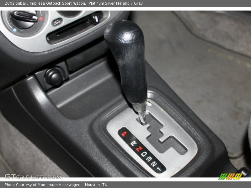 Platinum Silver Metallic / Gray 2002 Subaru Impreza Outback Sport Wagon