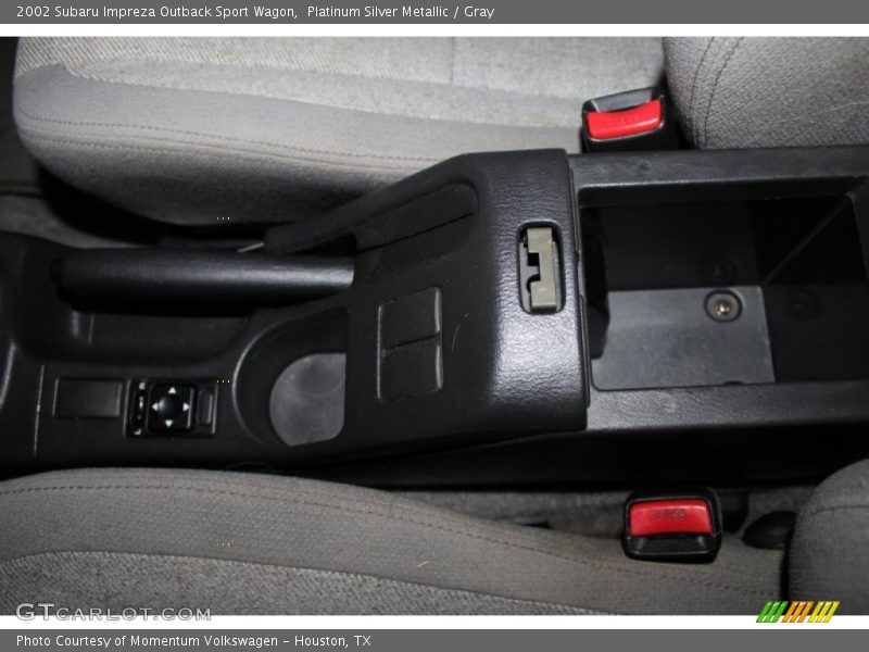 Platinum Silver Metallic / Gray 2002 Subaru Impreza Outback Sport Wagon