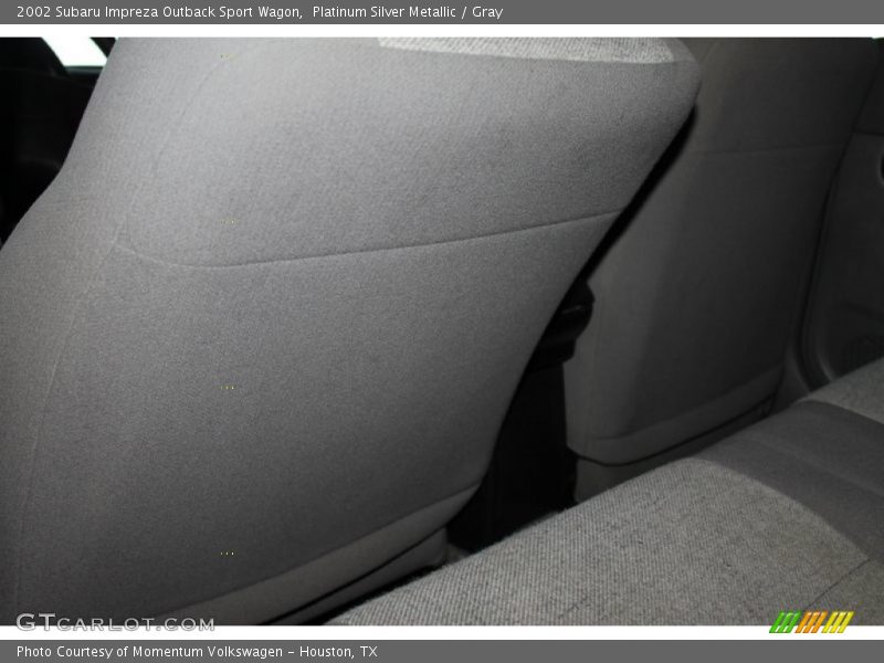 Platinum Silver Metallic / Gray 2002 Subaru Impreza Outback Sport Wagon