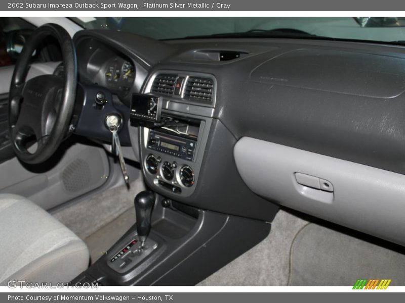 Platinum Silver Metallic / Gray 2002 Subaru Impreza Outback Sport Wagon