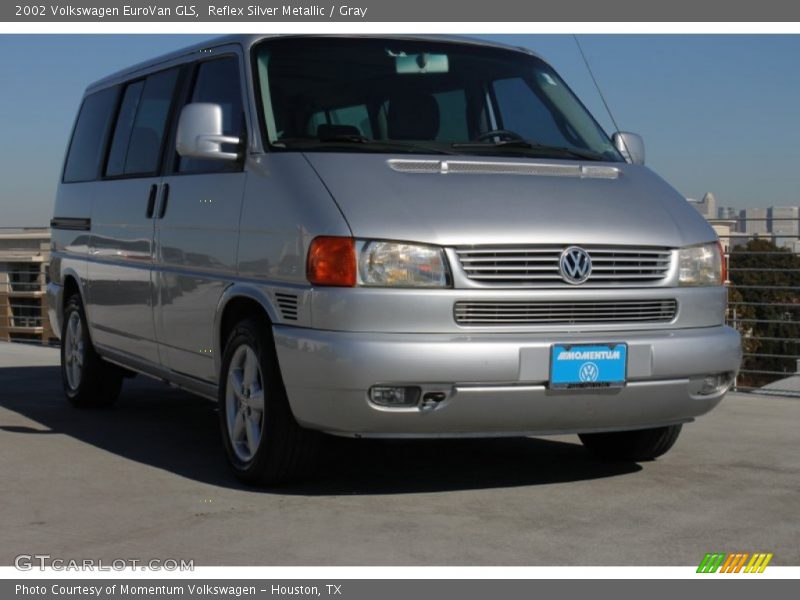 Reflex Silver Metallic / Gray 2002 Volkswagen EuroVan GLS