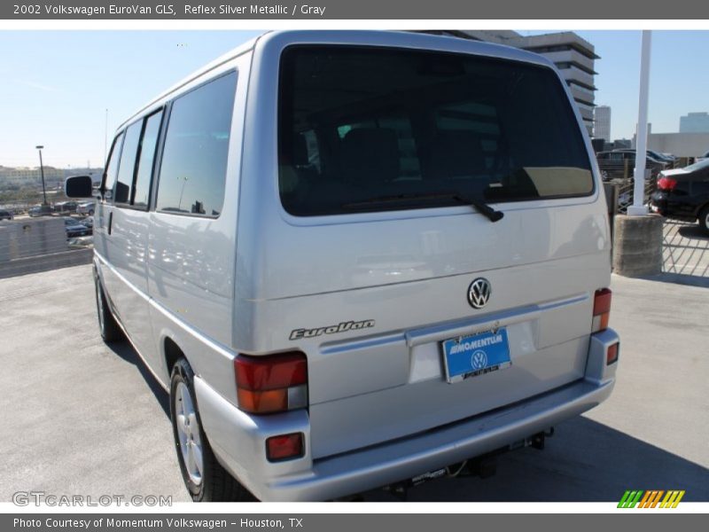 Reflex Silver Metallic / Gray 2002 Volkswagen EuroVan GLS