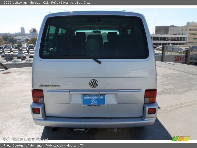 Reflex Silver Metallic / Gray 2002 Volkswagen EuroVan GLS
