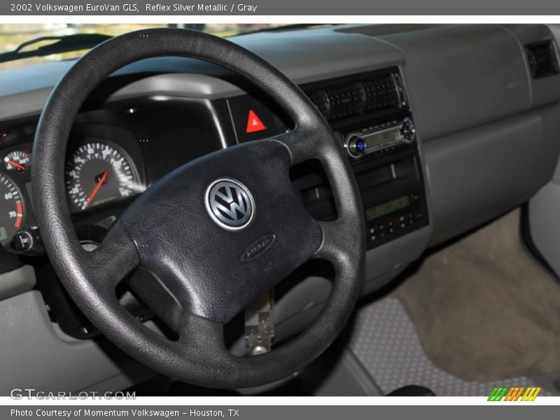 Reflex Silver Metallic / Gray 2002 Volkswagen EuroVan GLS