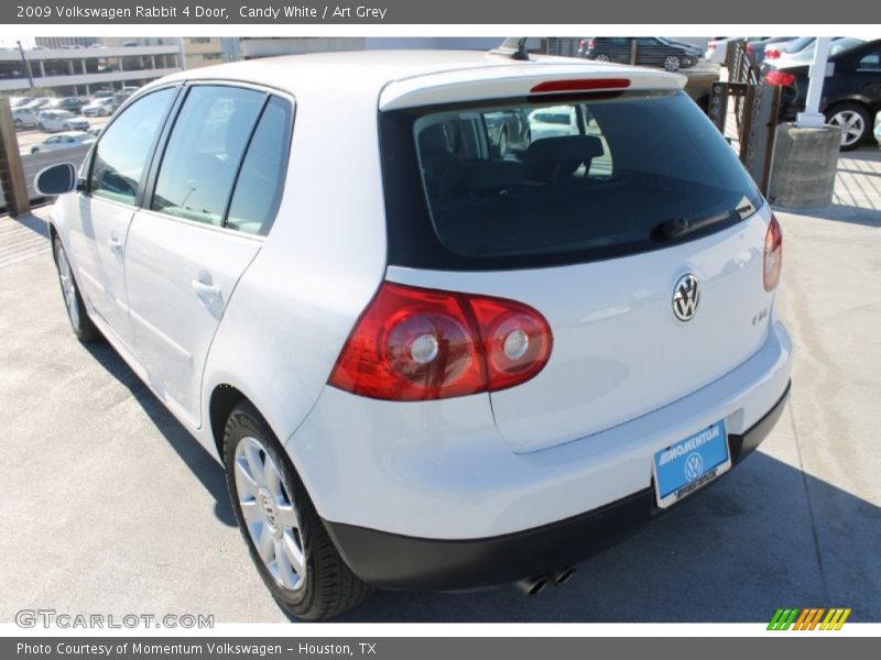Candy White / Art Grey 2009 Volkswagen Rabbit 4 Door