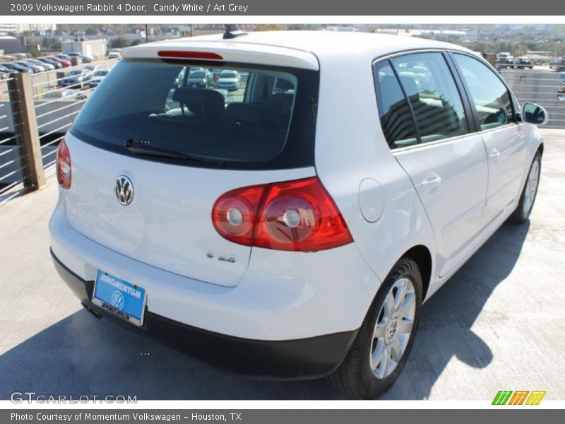 Candy White / Art Grey 2009 Volkswagen Rabbit 4 Door