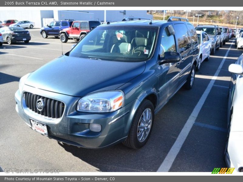 Slatestone Metallic / Cashmere 2005 Buick Terraza CXL AWD