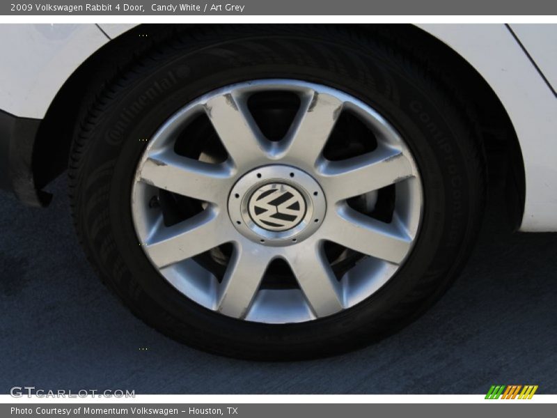 Candy White / Art Grey 2009 Volkswagen Rabbit 4 Door
