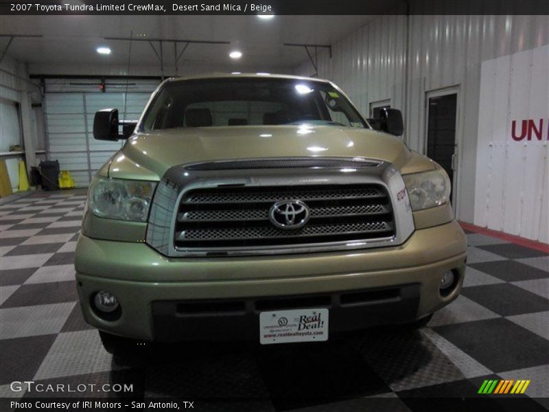Desert Sand Mica / Beige 2007 Toyota Tundra Limited CrewMax