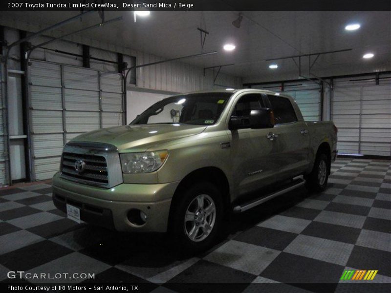Desert Sand Mica / Beige 2007 Toyota Tundra Limited CrewMax