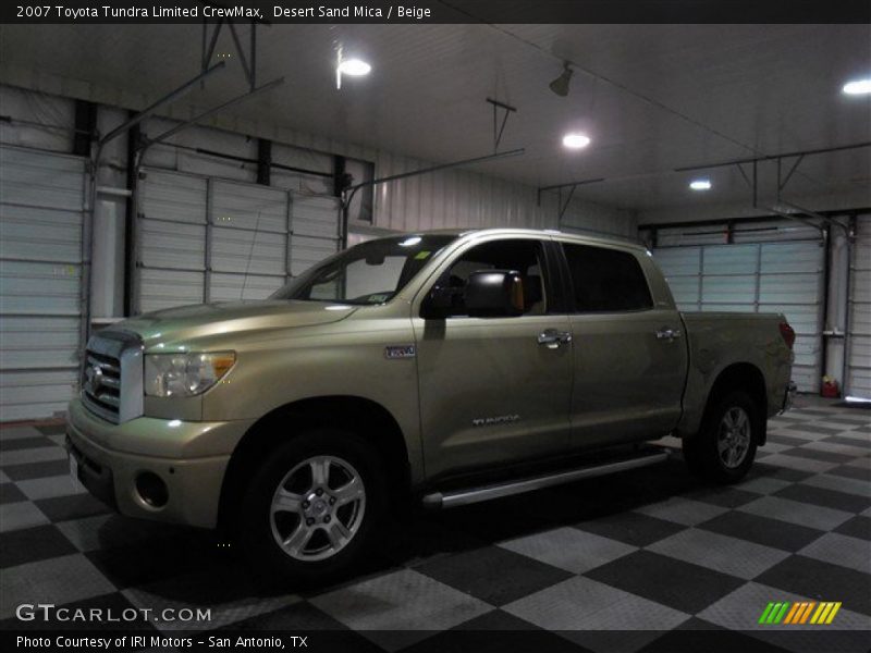 Desert Sand Mica / Beige 2007 Toyota Tundra Limited CrewMax
