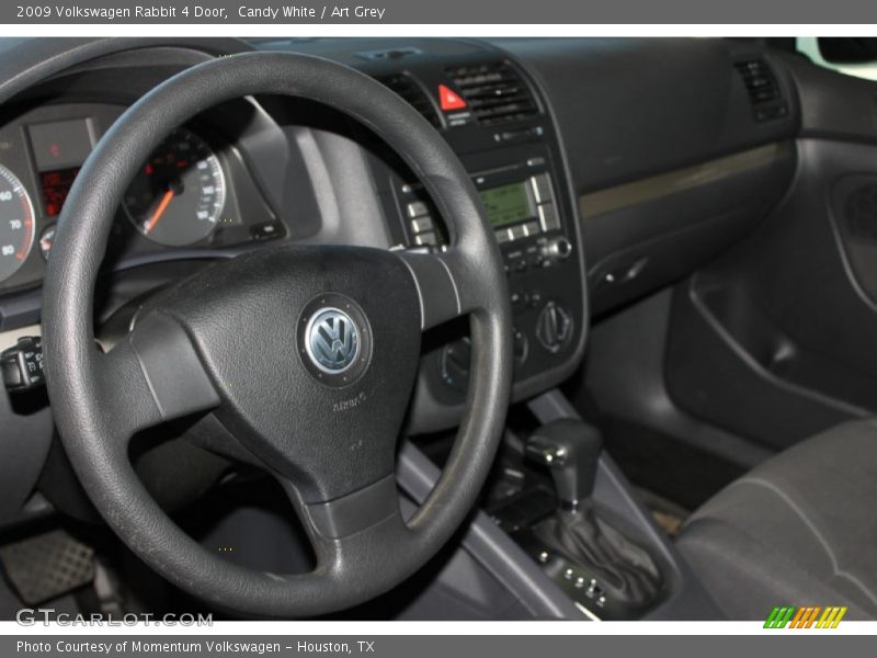 Candy White / Art Grey 2009 Volkswagen Rabbit 4 Door