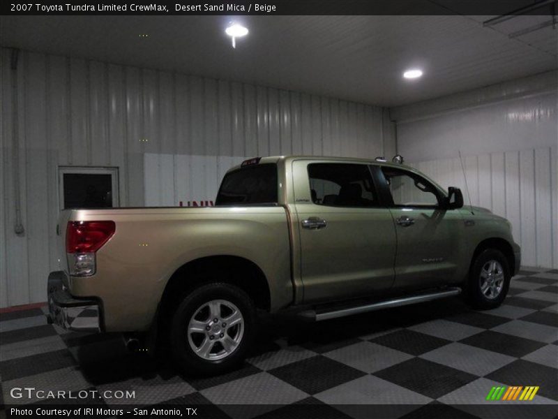 Desert Sand Mica / Beige 2007 Toyota Tundra Limited CrewMax