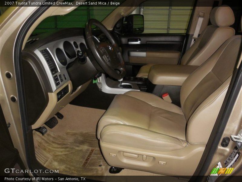 Desert Sand Mica / Beige 2007 Toyota Tundra Limited CrewMax