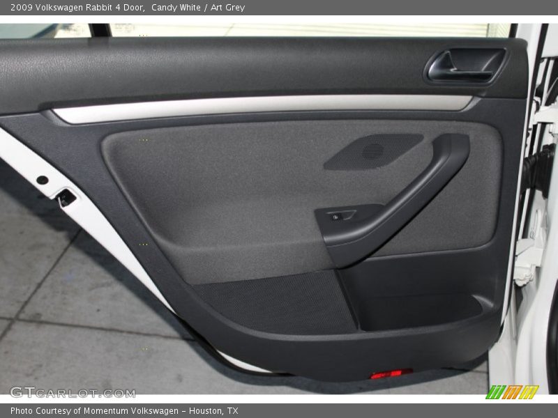 Candy White / Art Grey 2009 Volkswagen Rabbit 4 Door