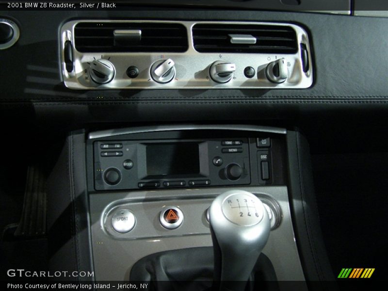 Silver / Black 2001 BMW Z8 Roadster