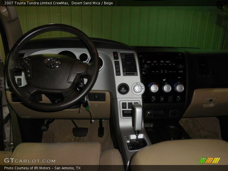 Desert Sand Mica / Beige 2007 Toyota Tundra Limited CrewMax