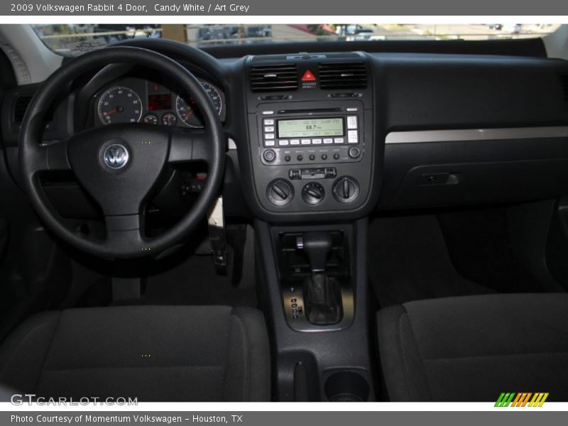 Candy White / Art Grey 2009 Volkswagen Rabbit 4 Door
