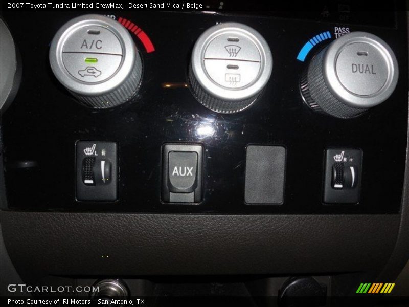 Desert Sand Mica / Beige 2007 Toyota Tundra Limited CrewMax