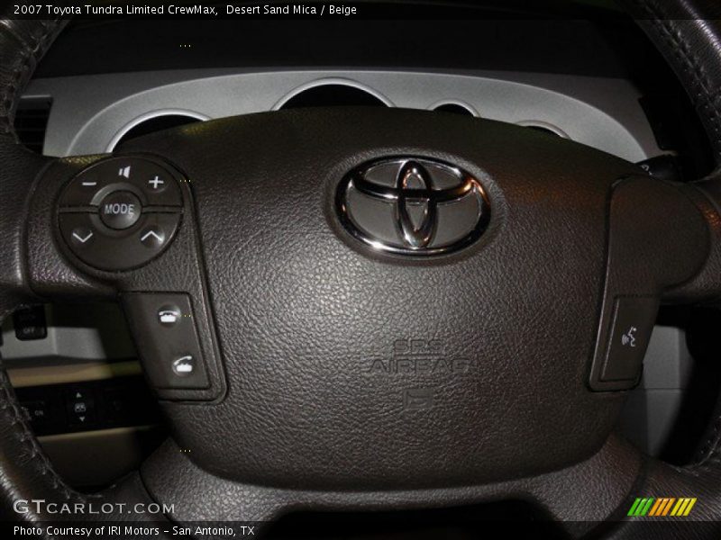Desert Sand Mica / Beige 2007 Toyota Tundra Limited CrewMax