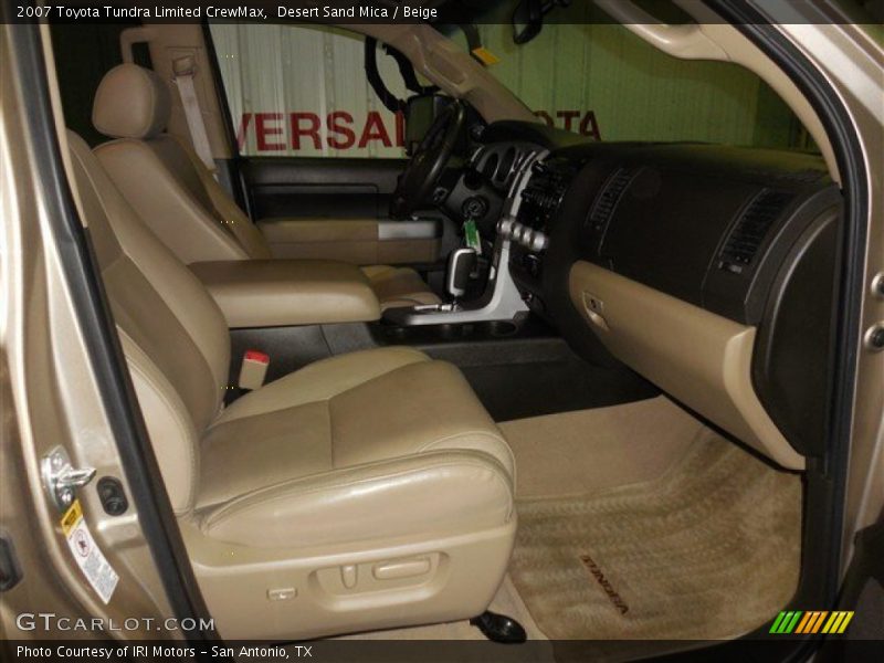 Desert Sand Mica / Beige 2007 Toyota Tundra Limited CrewMax