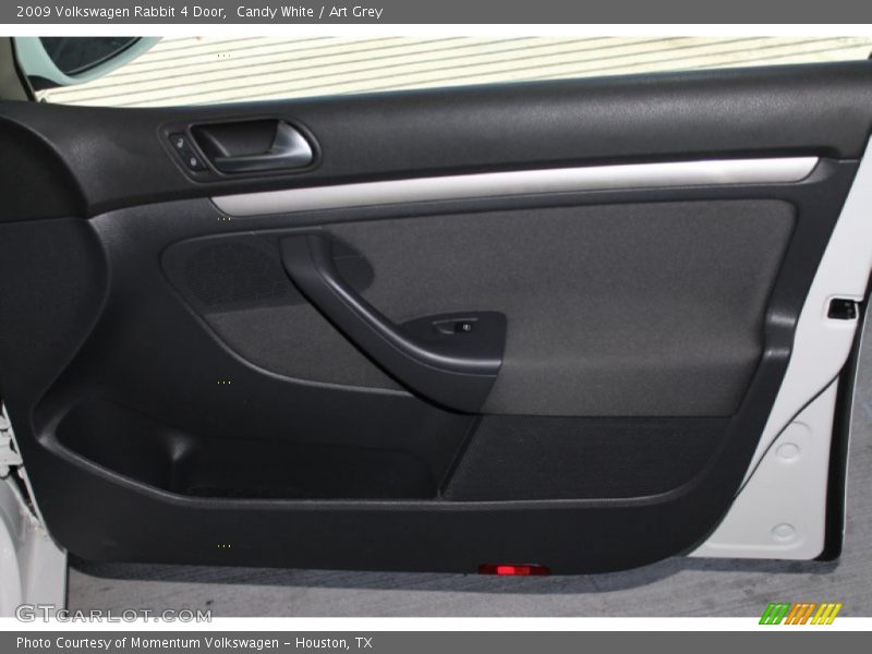 Candy White / Art Grey 2009 Volkswagen Rabbit 4 Door