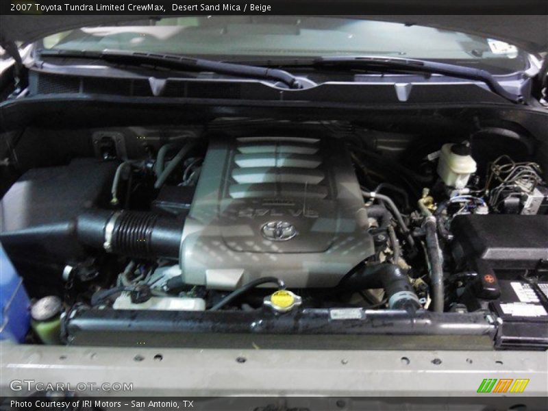 Desert Sand Mica / Beige 2007 Toyota Tundra Limited CrewMax