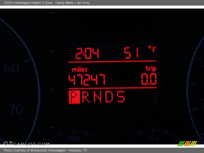 Candy White / Art Grey 2009 Volkswagen Rabbit 4 Door