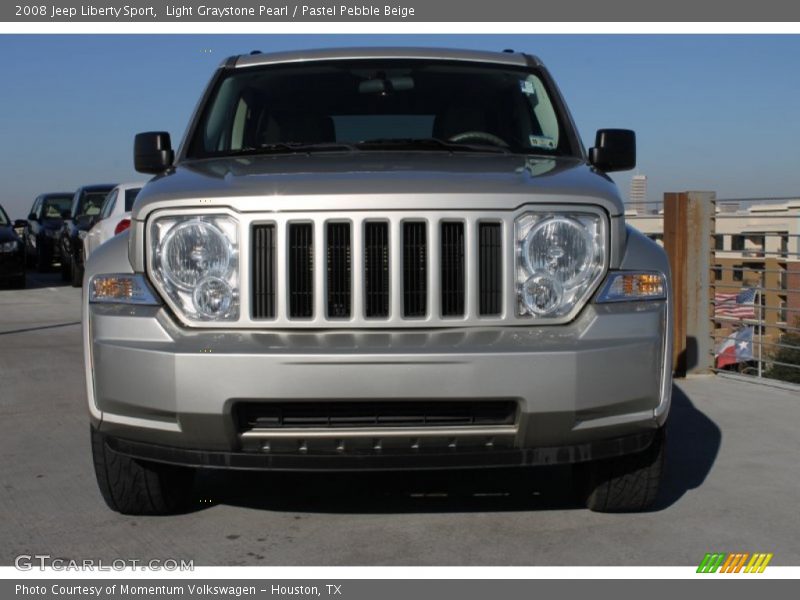 Light Graystone Pearl / Pastel Pebble Beige 2008 Jeep Liberty Sport
