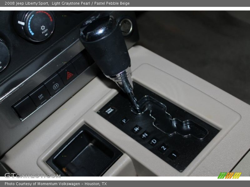 Light Graystone Pearl / Pastel Pebble Beige 2008 Jeep Liberty Sport