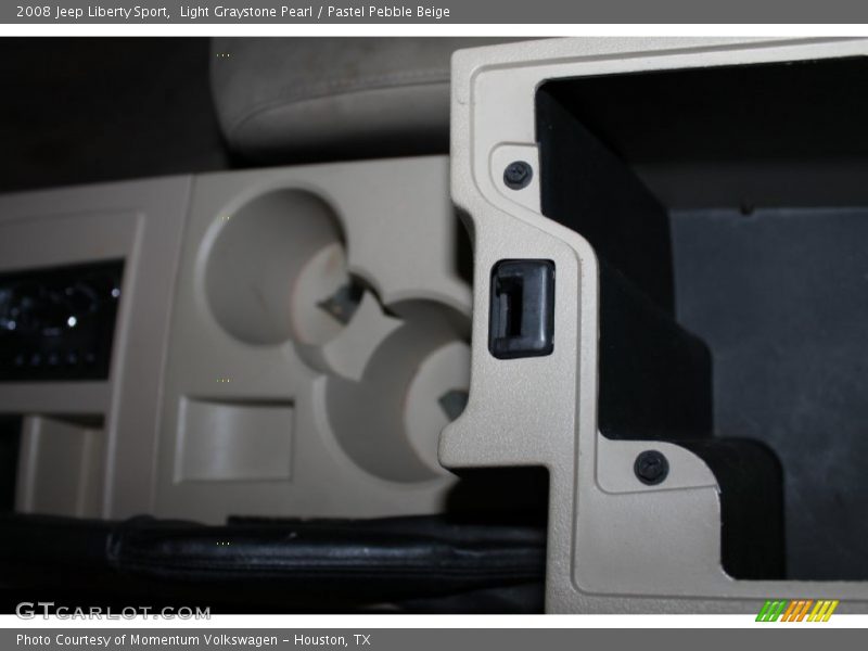 Light Graystone Pearl / Pastel Pebble Beige 2008 Jeep Liberty Sport