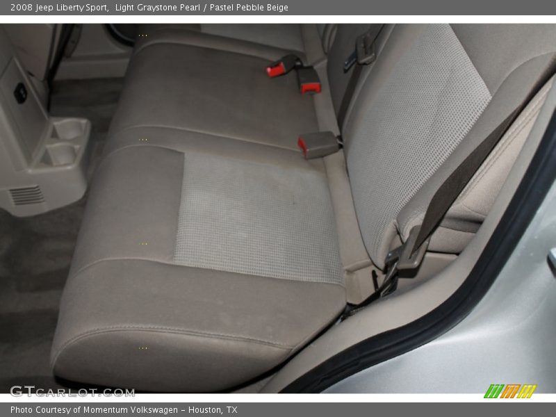 Light Graystone Pearl / Pastel Pebble Beige 2008 Jeep Liberty Sport