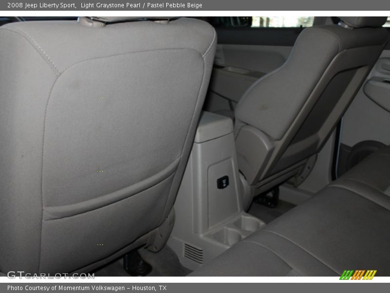 Light Graystone Pearl / Pastel Pebble Beige 2008 Jeep Liberty Sport