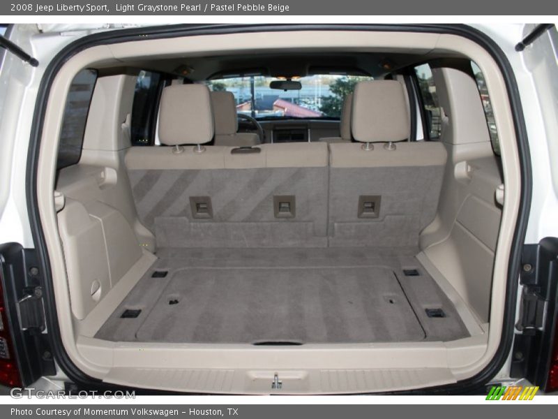 Light Graystone Pearl / Pastel Pebble Beige 2008 Jeep Liberty Sport