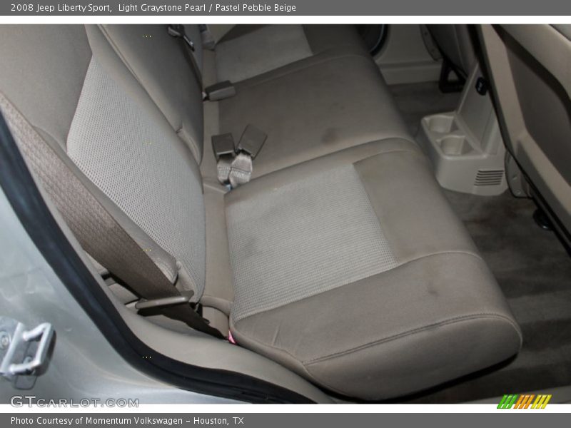 Light Graystone Pearl / Pastel Pebble Beige 2008 Jeep Liberty Sport