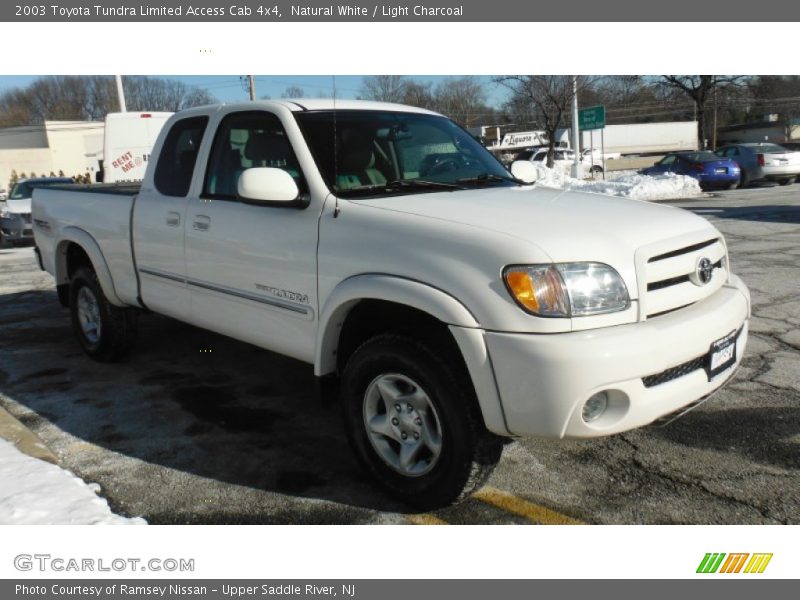 Natural White / Light Charcoal 2003 Toyota Tundra Limited Access Cab 4x4